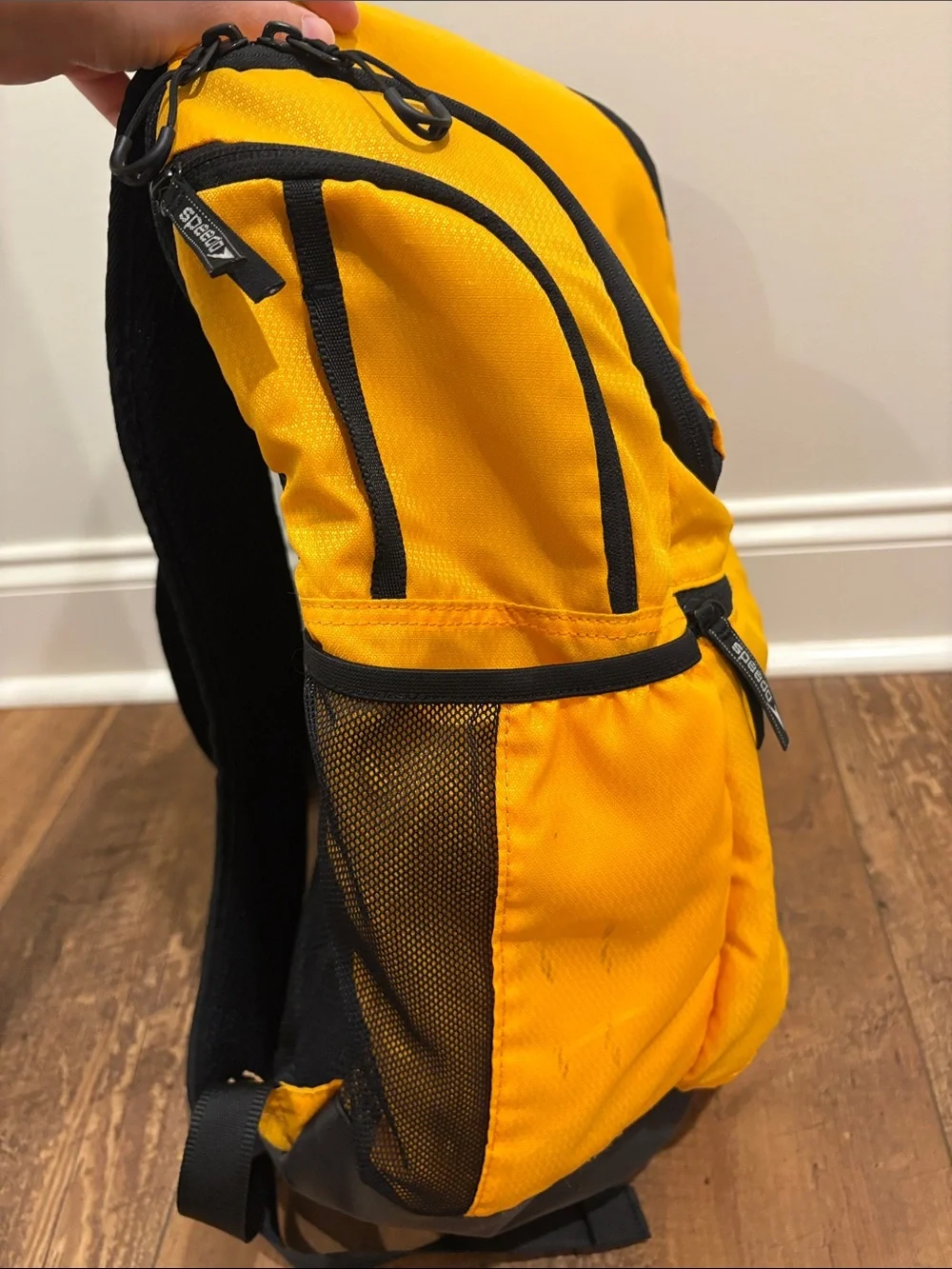 Speedo Orange and Black Sport Backpack